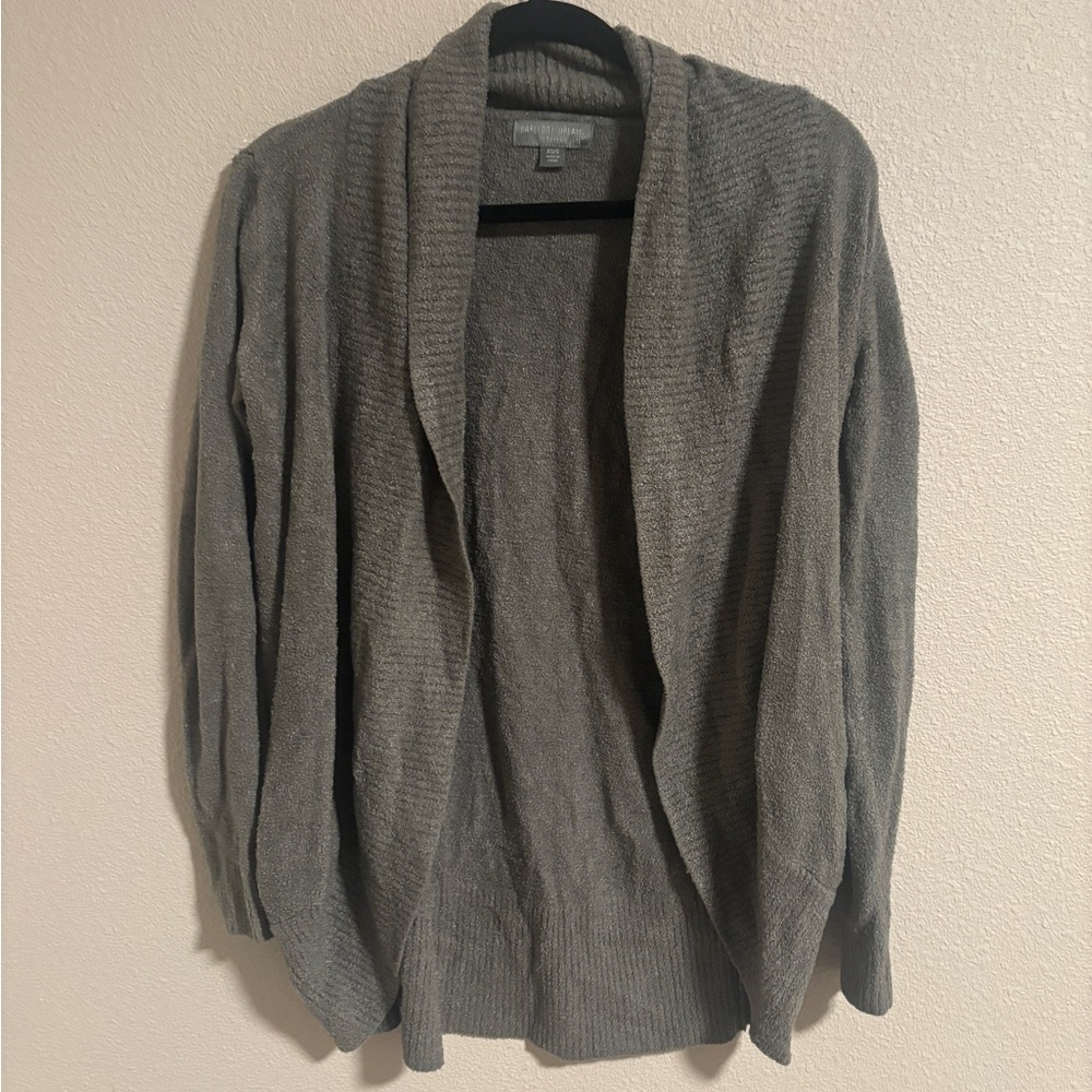 Barefoot Dreams cozy chic lite circle cardigan sweater XS/S